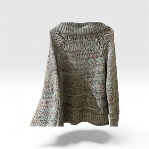 Anthropologie MOTH Cowl Neck Women's Sweater - Blue